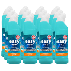 12 x Easy Ocean Fresh Liquid Toilet Cleaner – 750 ml