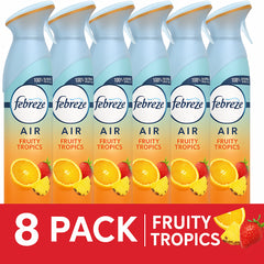 8 x Febreze Air Freshener Fruity Topics 185ml