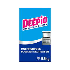 DEEPIO Professional Powder Degreaser 5.5kg – Heavy Duty Kitchen & Catering Cleaner