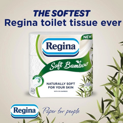 45 Rolls Regina Bamboo Toilet Rolls (9 Rolls x 5)