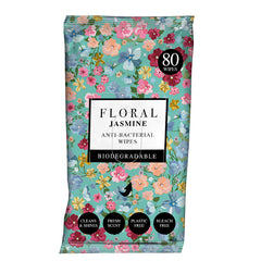  12 x Floral Anti Bac Wipes 430gm - Jasmine - Premium Quality Tissue Online - Product Image