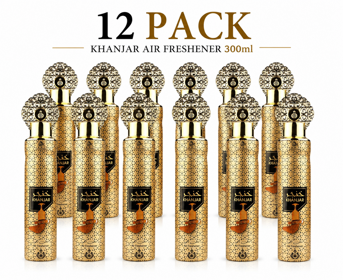 12 x Khanjar Air Freshener Spray 300ml by My Perfumes