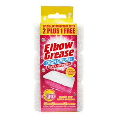 Elbow Grease Pink Dish Brush Refill - Case Of 12