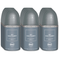 12 x Airpure Designer Collection Refills My Victory 250ml (Compatible with Airpure and AirWick Machines)