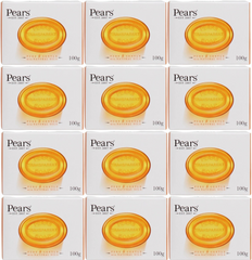 12 x Pears Pure & Gentle Transparent Soap 100g