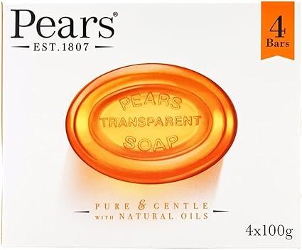 12 x Pears Pure & Gentle Transparent Soap 100g