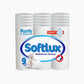 45 Softlux Purffs Unscented 3 Ply Soft Quality Bathroom Toilet Rolls (9 Rolls x 5)