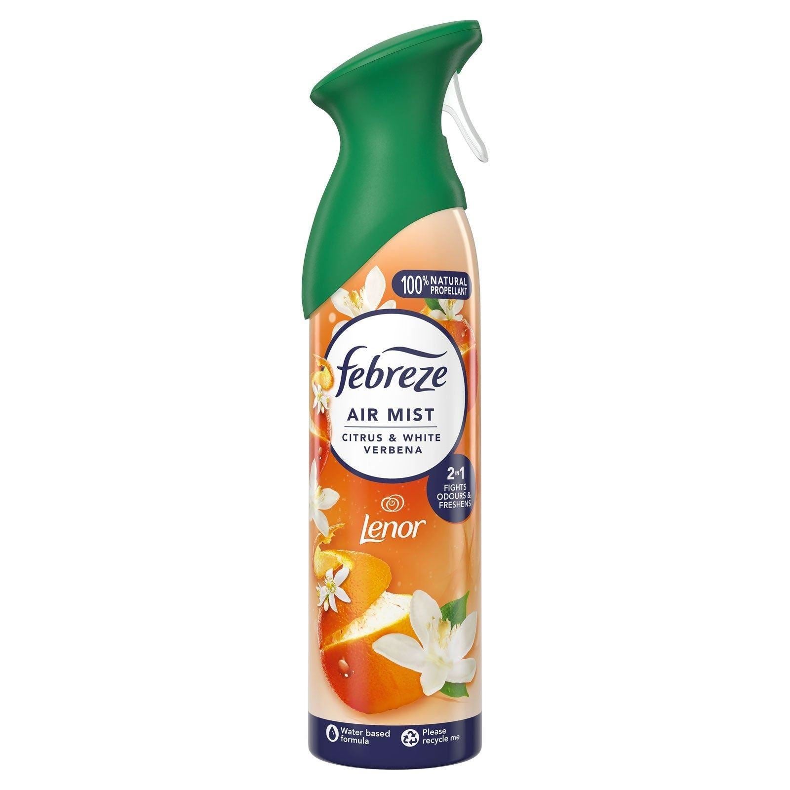 8 X Febreze Air Fresheners 185ml (Scent Options) - Citrus & Verbena