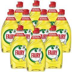 10 X FAIRY LIQUID LEMON 320ML