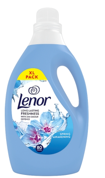 4 x Lenor Spring Awakening Fabric Conditioner 80 Washes