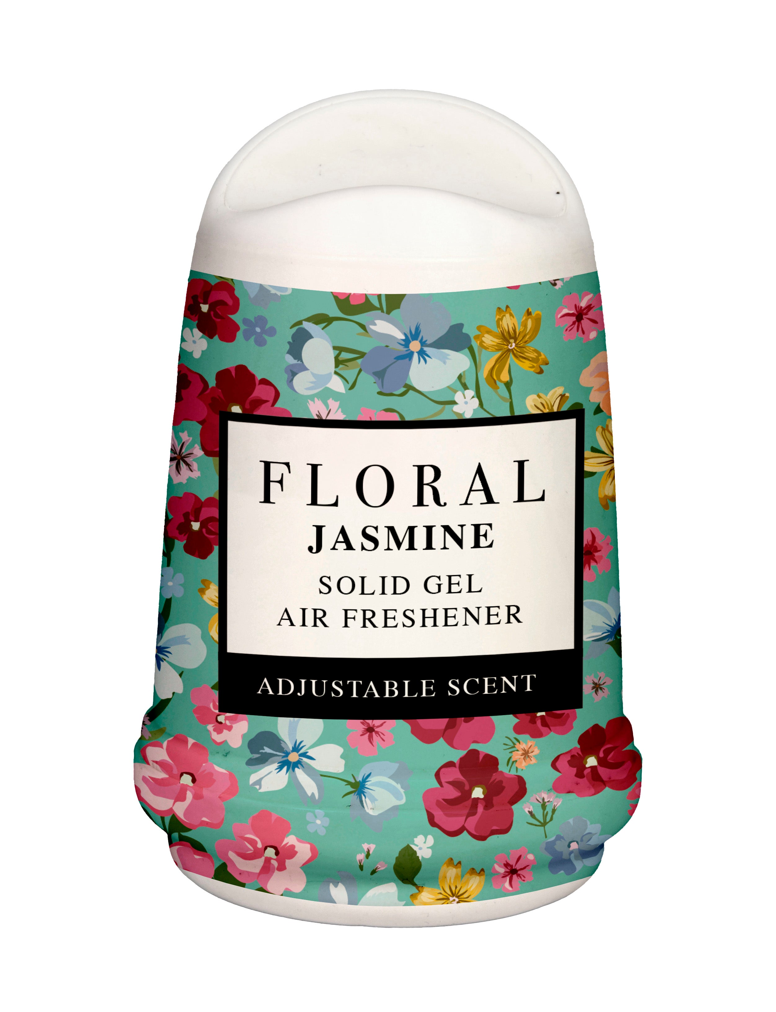  12 x Floral Solid Gel Dome Air Freshener - Jasmine - Premium Quality Tissue Online - Product Image
