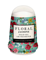  12 x Floral Solid Gel Dome Air Freshener - Jasmine - Premium Quality Tissue Online - Product Image