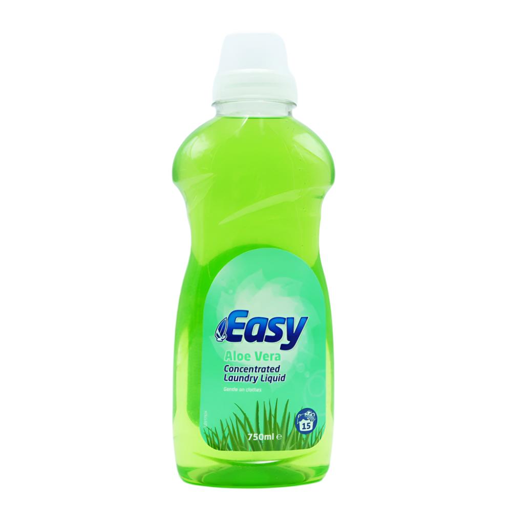  8 x Easy Aloe Vera Concentrated Laundry Liquid 750ml - Premium Quality Tissue Online - Product Image