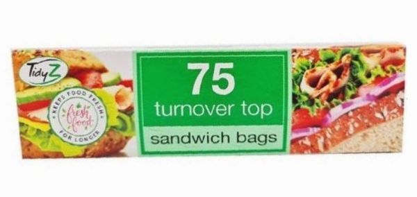 75 Turnover Top Sandwich Bags