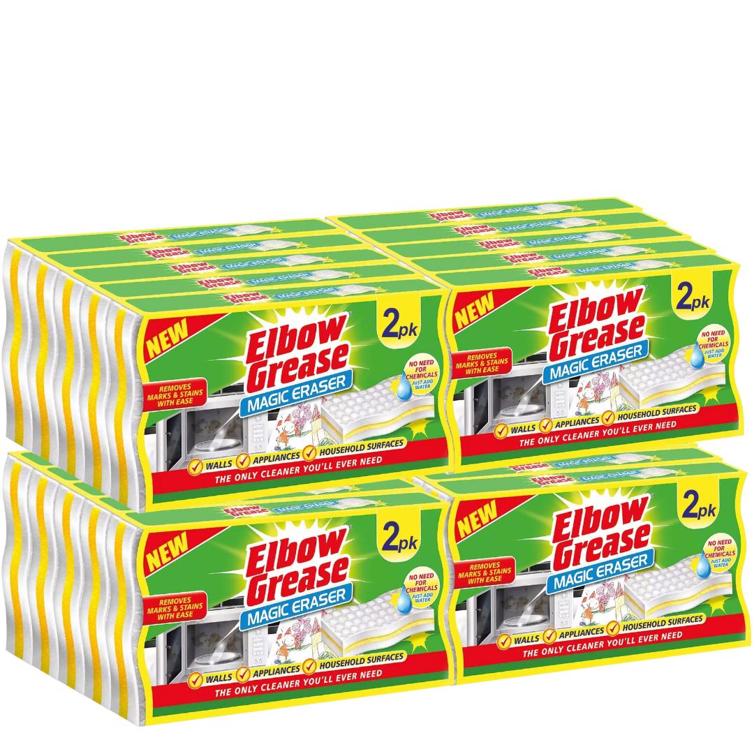 Elbow Grease Magic Eraser 2pk - Case Of 20