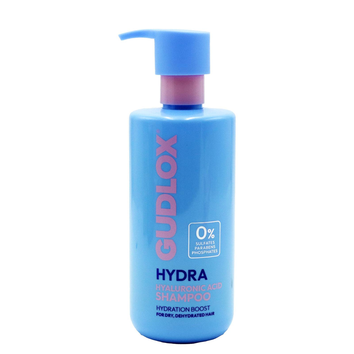 12 x Gudlox Hydra Hyaluronic Acid Sulphate Free Shampoo 400ml