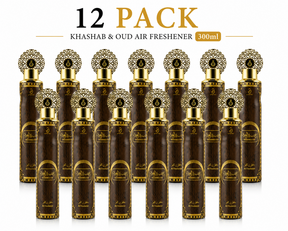 12 x Khashab & Oud Air Freshener Spray 300ml by My Perfumes