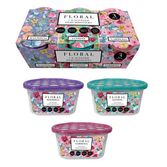  12 x Floral Dehumidifier 3pk - Premium Quality Tissue Online - Product Image