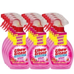 Elbow Grease Pink Washing Up Spray 500ml - Case Of 12