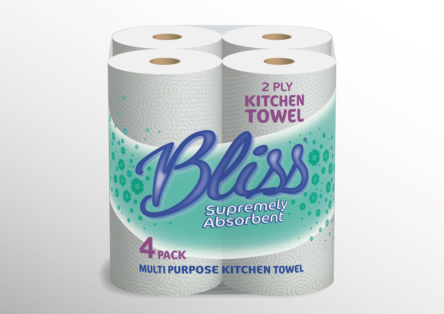 Bliss Kitchen Towel 2 Ply 24 Rolls (4 x 6)