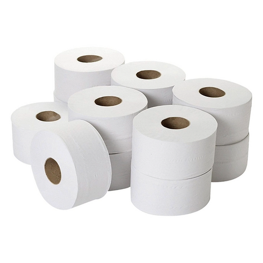 Pallet Deal : 77 x Sirius Ecoroll Mini Jumbo Toilet Roll 120mx76mm Recycled 12 Rolls (2Ply)