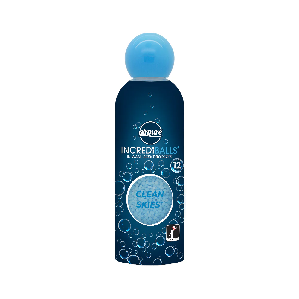 24 x INCREDiBALLS® In-Wash Scent Booster - Clean Skies 128g