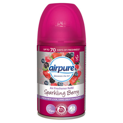 12 x Airpure Air Freshener Auto Refill 250ml Sparking Berry