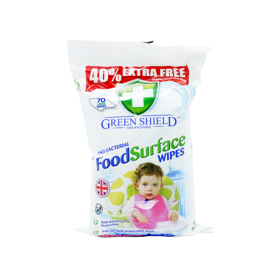 Green Shield Food Surface Wipes 70 Wipes 12 Packs