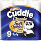 45 Panda Cuddle Classic Soft Quilted 3 Ply Toilet Tissue Rolls (9 Rolls x 5)