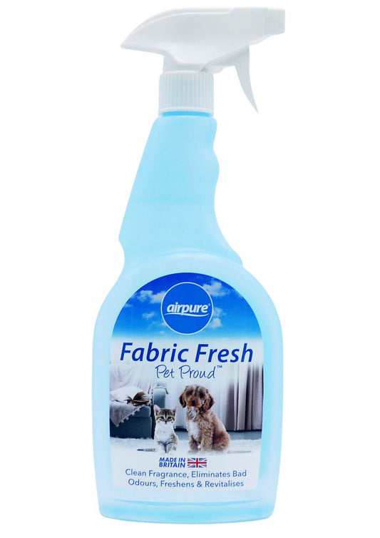 12 x Airpure Pet Proud Fabric Freshener 750ML