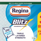 12 Regina Blitz 3Ply Kitchen Rolls (3X4)